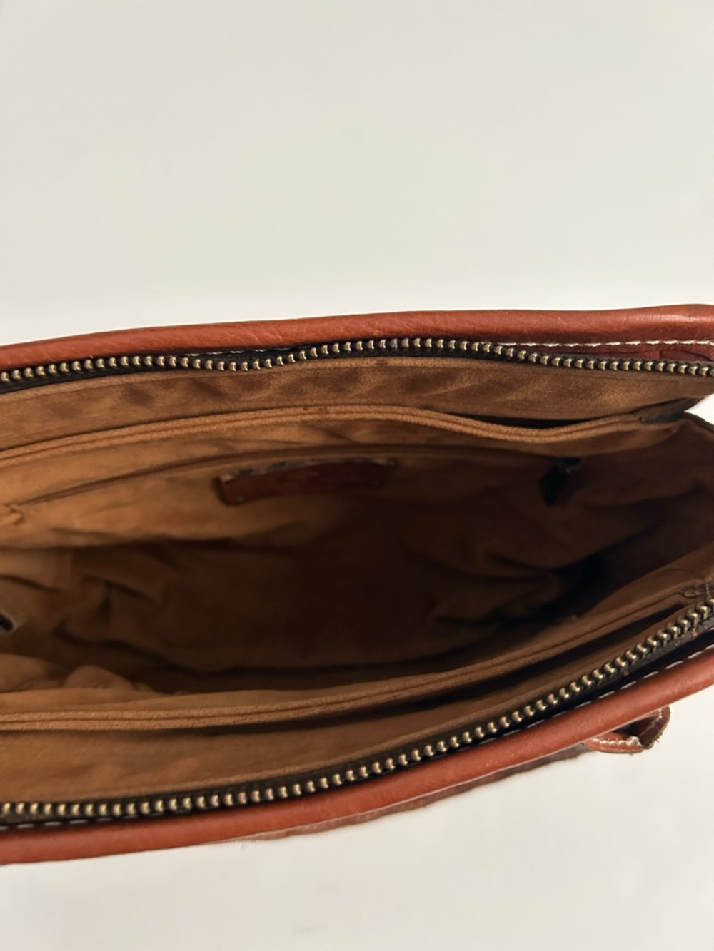 Patricia Nash Tooled Leather Satchel Purse - Picture 12 of 15